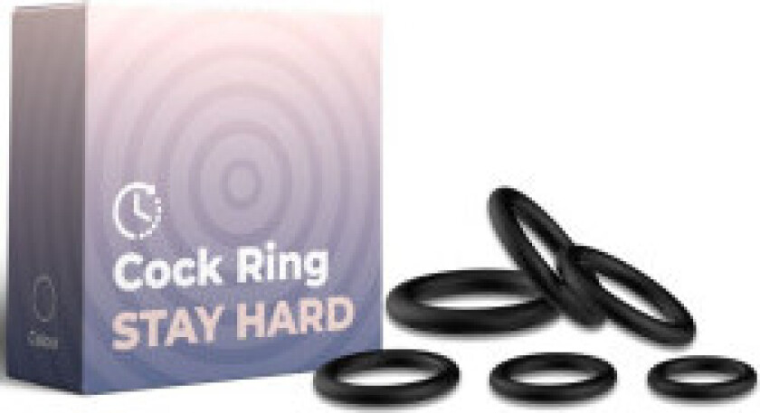 Armony - Ringer Silikon Svart