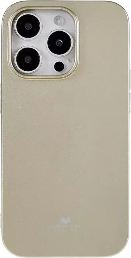 iPhone 14 Pro Max Mercury Goospery Fleksibelt Plastdeksel - Gull