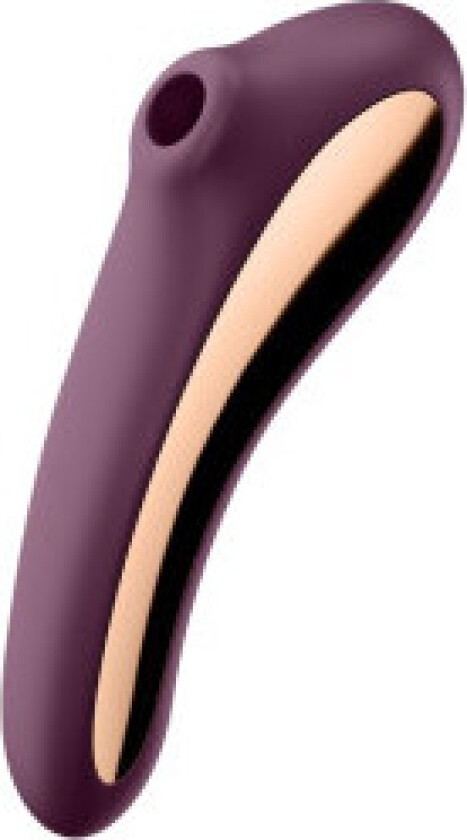 Satisfyer - Dual Kiss Air Pulse Vibrator Vinrød