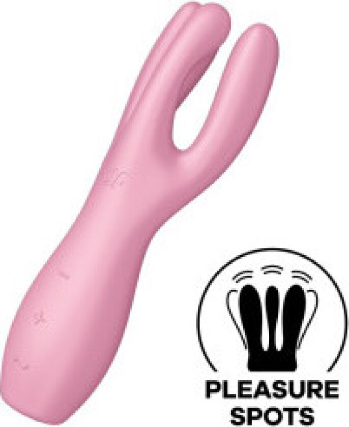 Satisfyer - Threesome 3 Vibrator Rosa