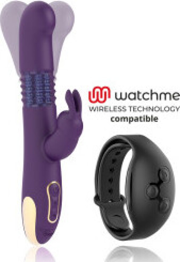 - Bastian Rabbit opp og ned, rotator og vibrator kompatibel med Watchme trådløs teknologi