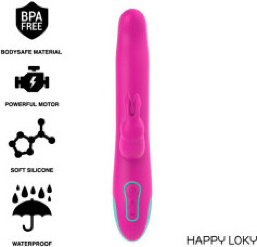 - Pluto Rabbit Vibrator & Rotator Watchme kompatibel med trådløs teknologi