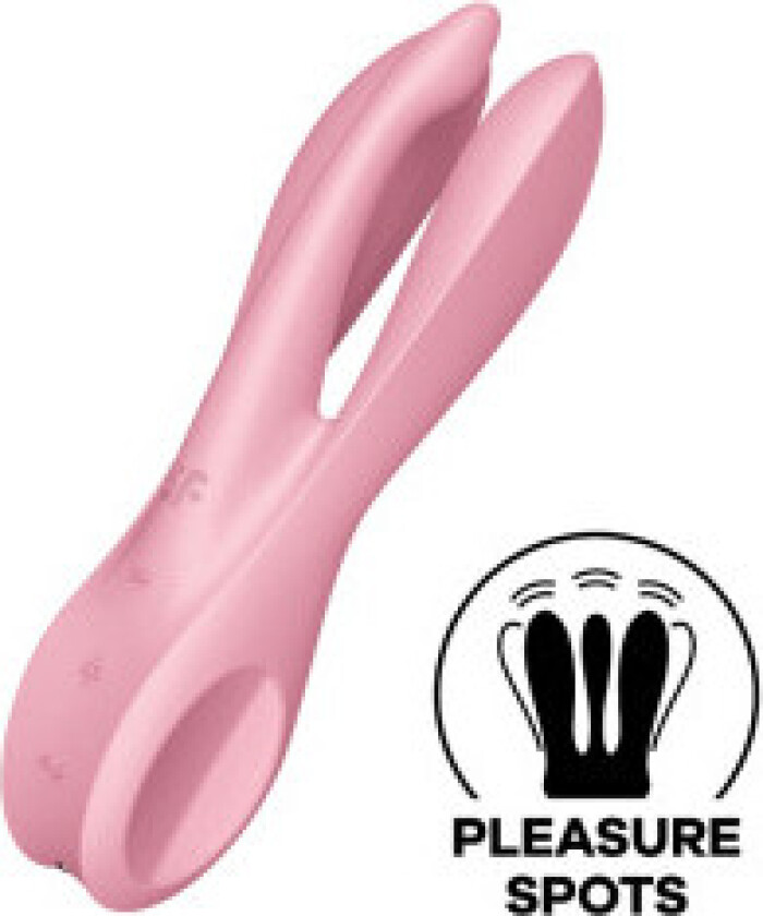 Satisfyer - Threesome 1 Vibrator Rosa