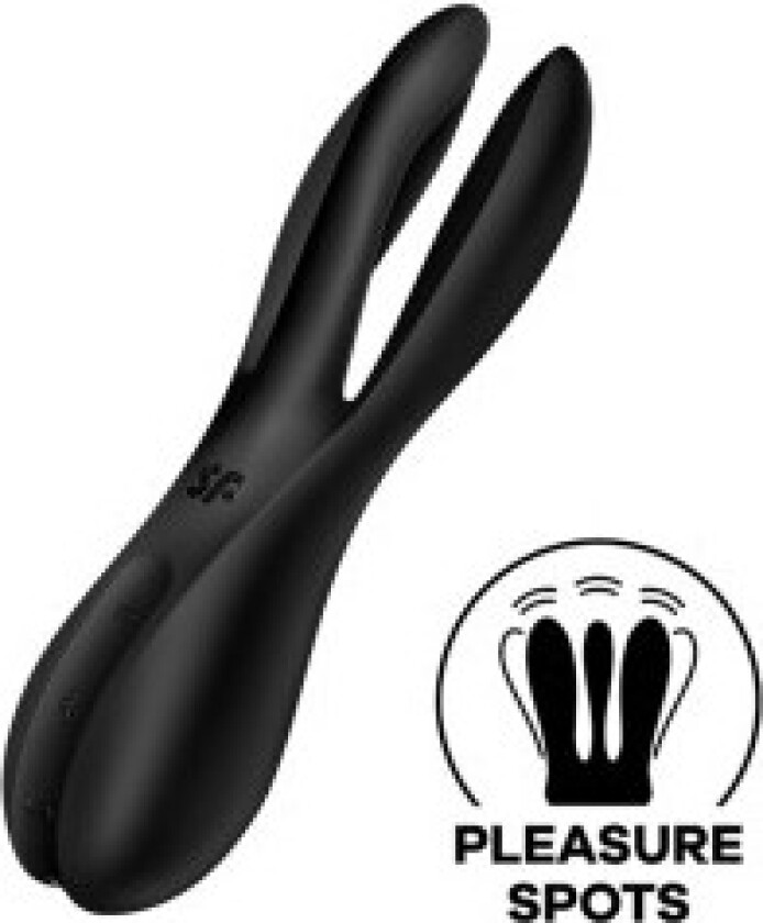 Satisfyer - Threesome 2 Vibrator Black