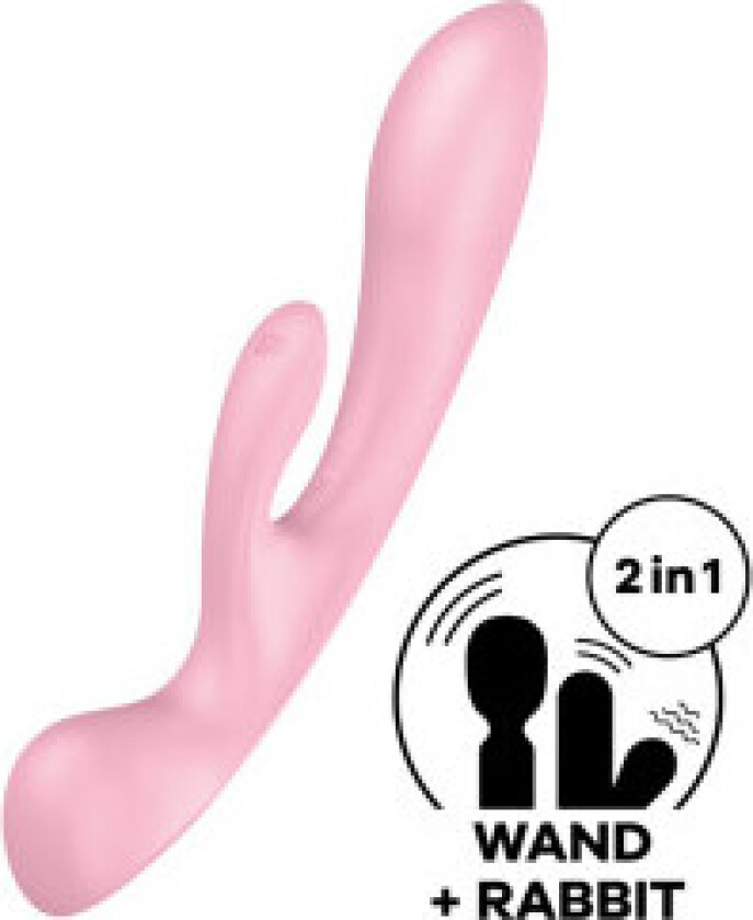 Satisfyer - Triple Oh Hybrid Vibration Pink