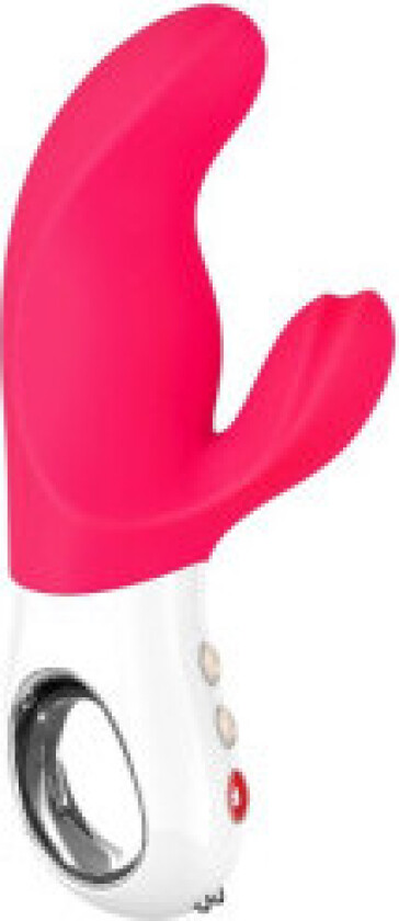 - Miss Bi Dual Vibrator Rosa Hvit