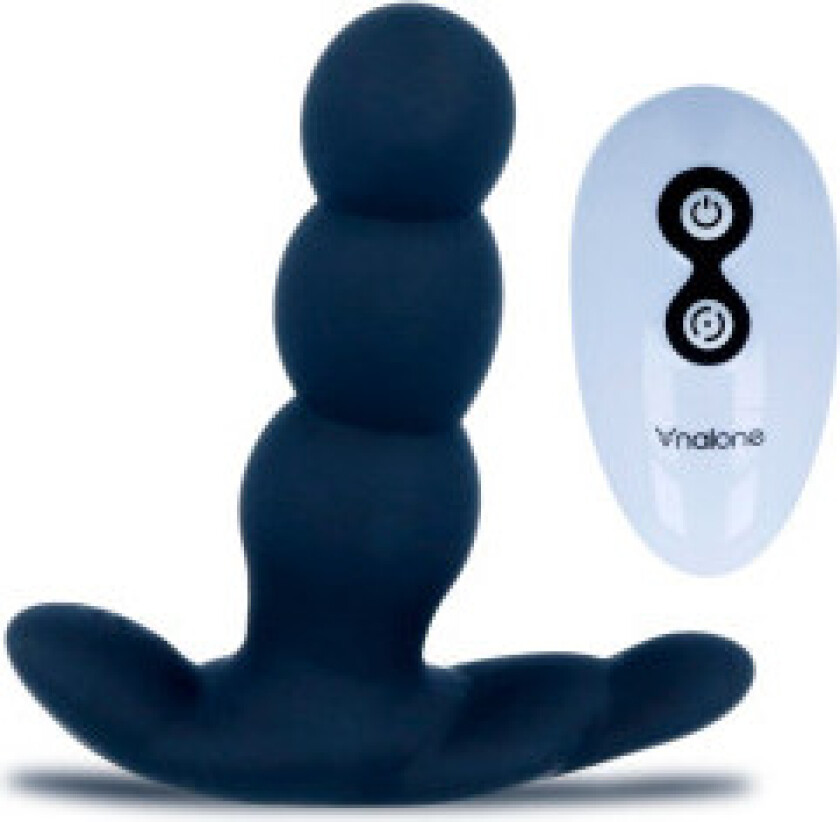 - Pearl Anal Vibrator Remote Control Black