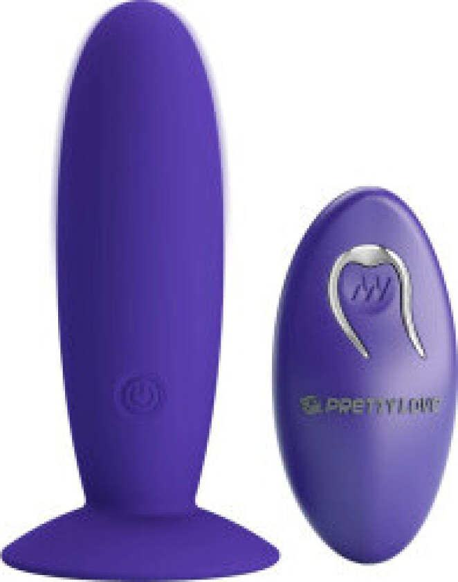 Pretty Love - Youth Plug Anal Vibrator Fjernkontroll Violet