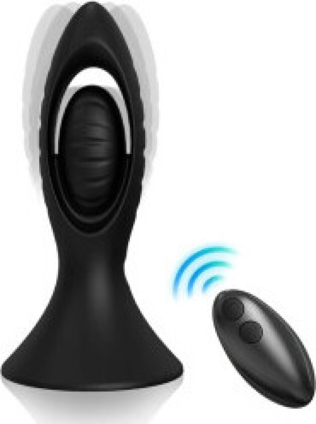 Armony - Vibrator & Anal Plug Silikon Svart