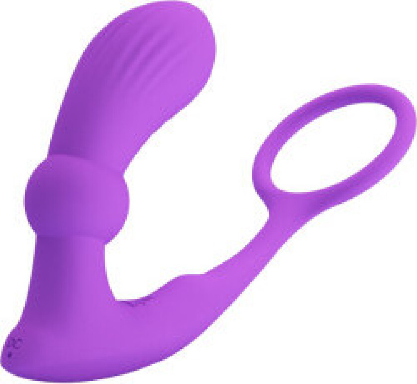Pretty Love - Warren Violet Anal Ring & Vibrator