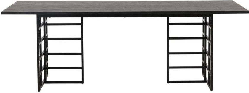 Ystad spisebord 100x220cm svart.