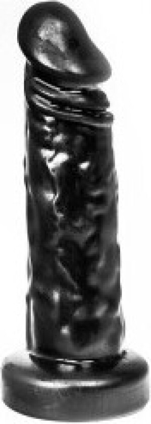 - Realistisk Dildo Svart Farge Jimmy 27 Cm