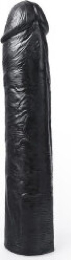 - Realistisk Dildo Svart Farge Benny 25,5 Cm