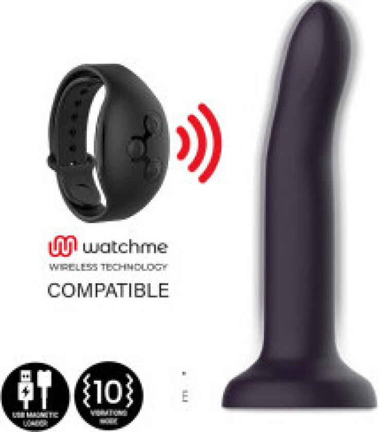 Mythology - Duman Mystic Dildo L - Vibrator kompatibel med Watchme trådløs teknologi