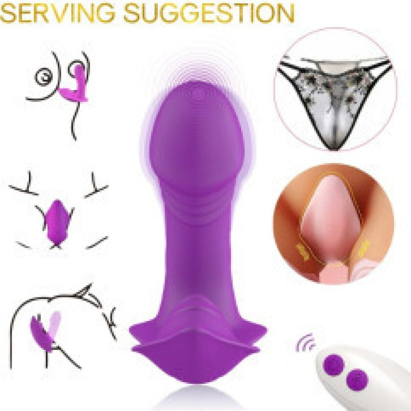 Armony - Whistle Vibrator Introduserbar fjernkontroll Lilla