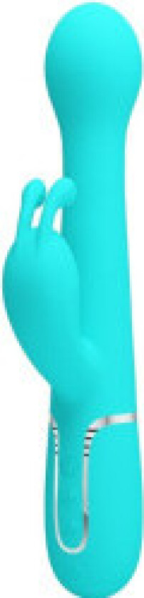 Pretty Love - Dejon Rabbit Vibrator 3 i 1 multifunksjon Aqua Green