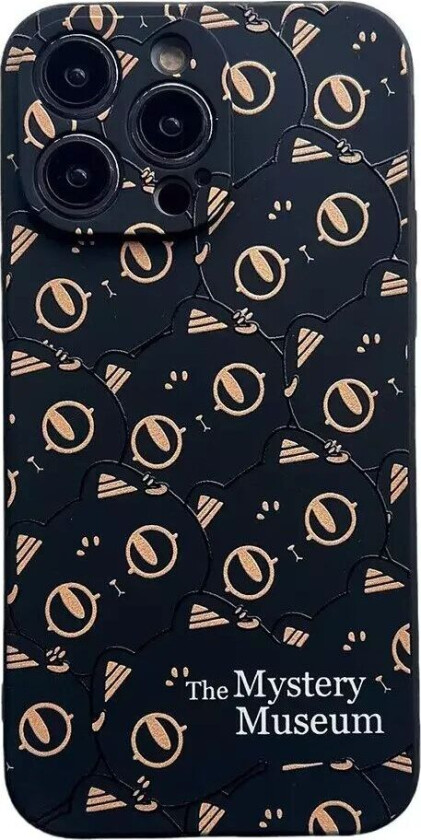 iPhone 14 Pro Fleksibelt TPU Plast Deksel med Trykk - Katter