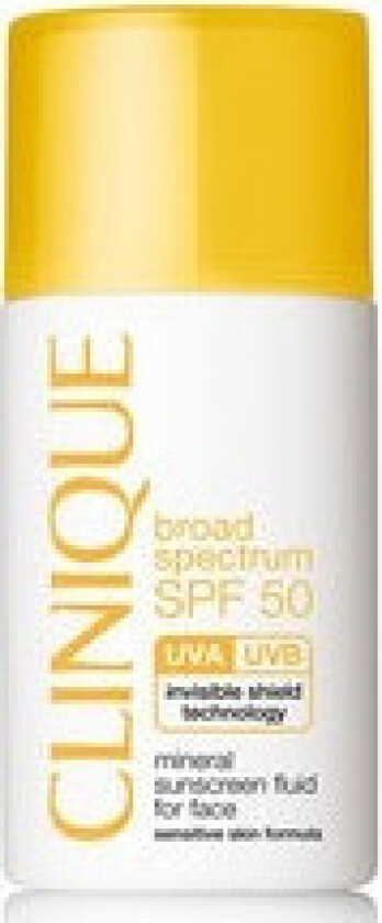 - Mineral Sunscreen Fluid For Face SPF 50 30ml