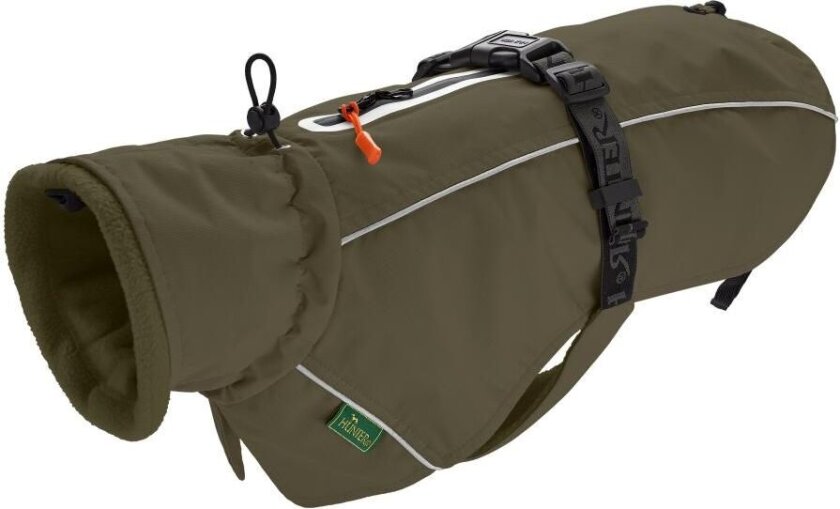 - Dogcoat Nordby Pug&Fr Bulldog 40, olive - (203506)