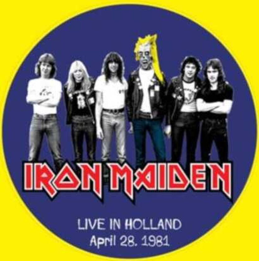 Iron Maiden Live In Holland April 1981 LP/Vinyl