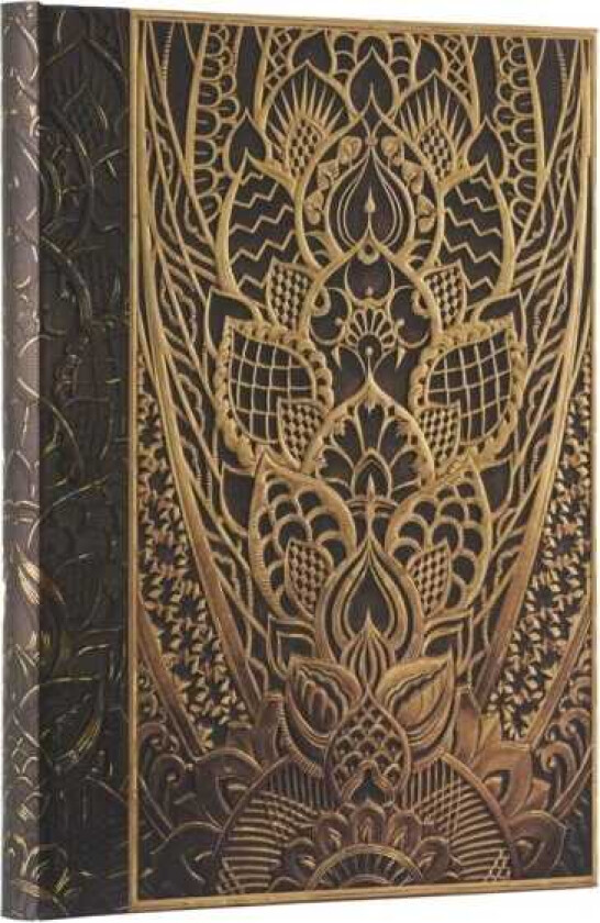 The Chanin Rise (New York Deco) Ultra Unlined Hardback Journal (Elastic Band Closure)