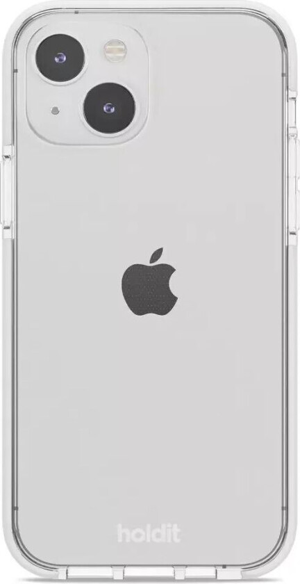 Holdit iPhone 14 Seethru Deksel - White