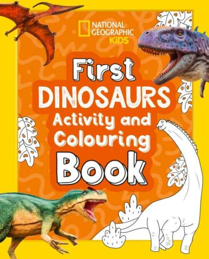 First Dinosaurs Activity and Colouring Book