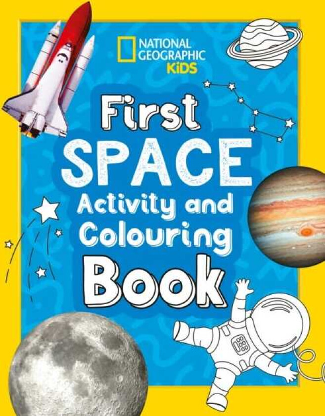 First Space Activity and Colouring Book