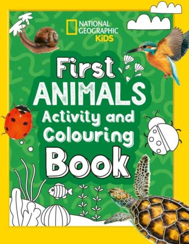 First Animals Activity and Colouring Book