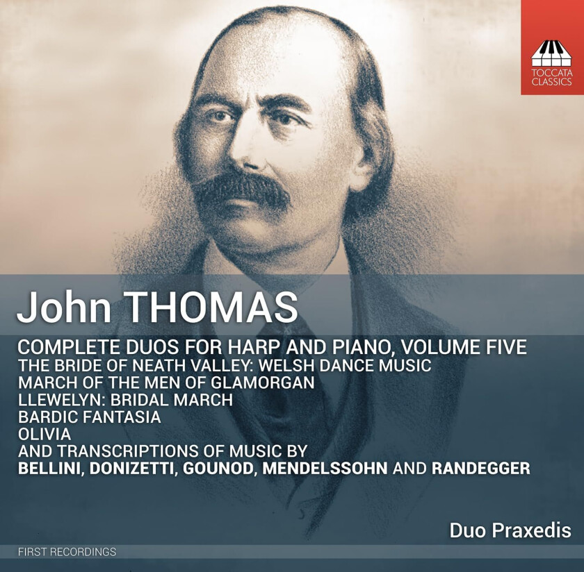 Duo Praxedis Thomas: Complete Duos for Harp & Piano, Vol. 5 CD
