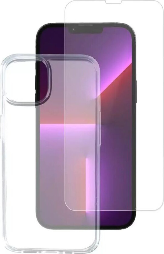 4smarts iPhone 14 Plus 4smarts Second Glass X-Pro 360° Protection Set (Deksel + Skjermbeskytter)