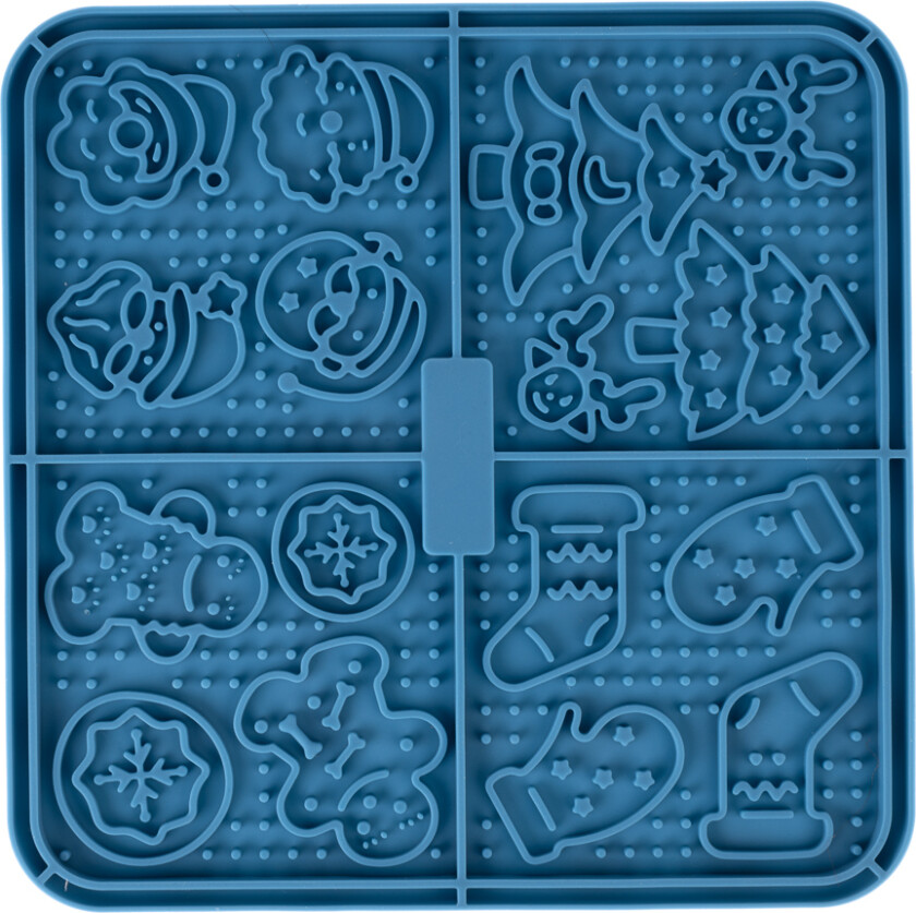jule-slikkematte - ca. L 16 x B 16 x H 0,8 cm