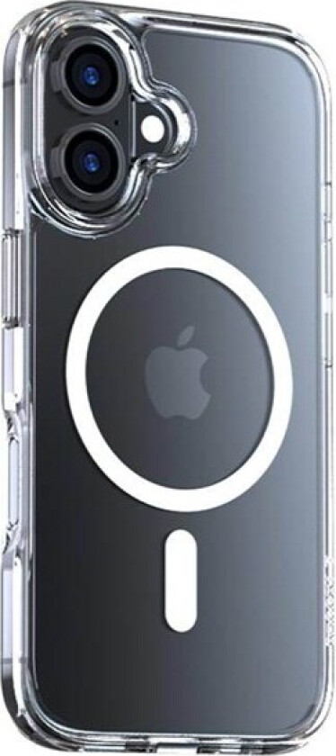 Diamond-Mag Series Case for iPhone 16 (Transparent)