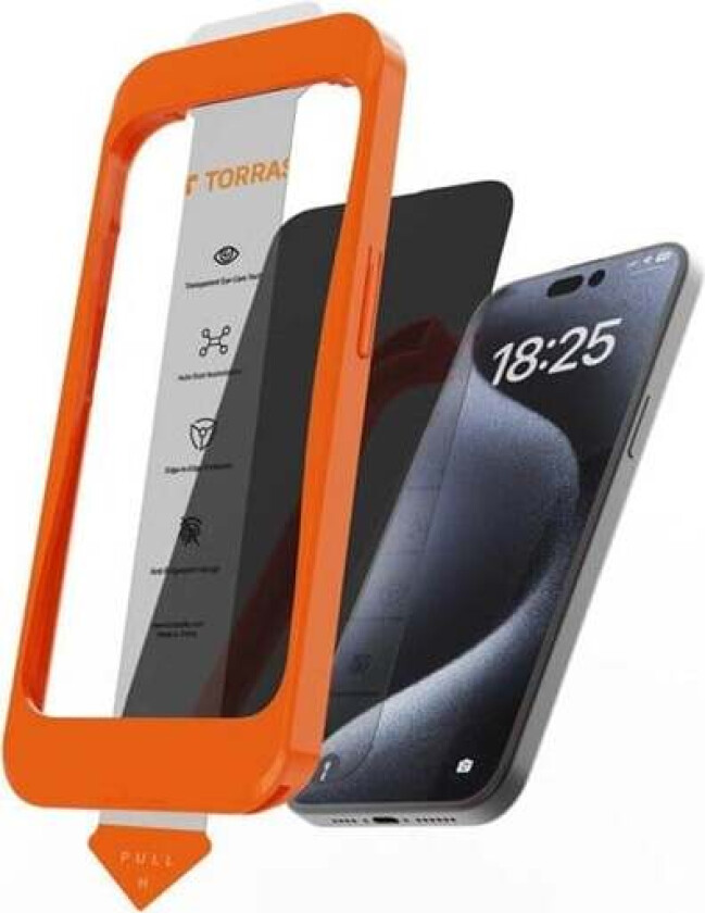 Install Master tempered glass for iPhone 16 Plus