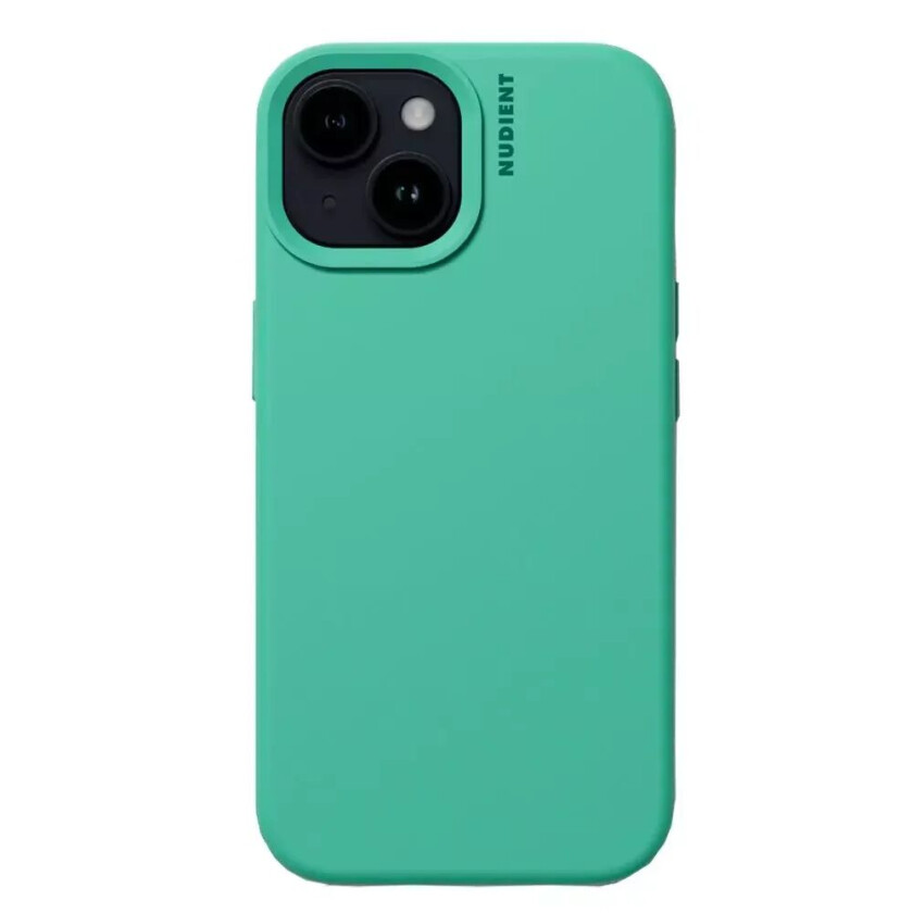iPhone 15 Base Silicone Deksel - Mintgreen
