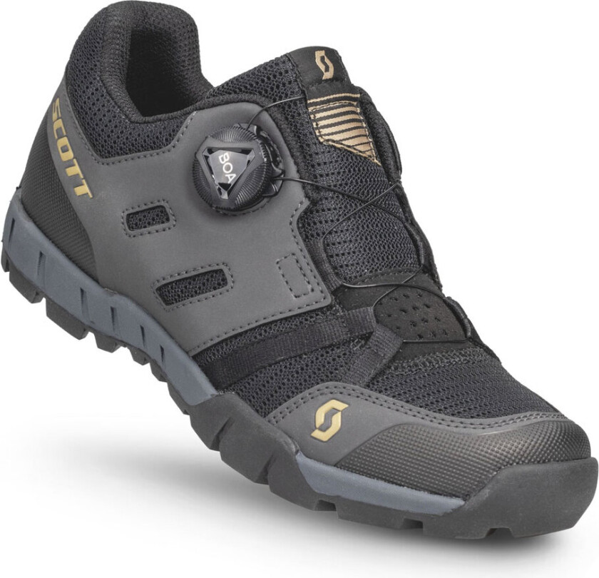 Sport Crus-r Boa MTB Sykkelsko Til Kvinner Mørk/Sort