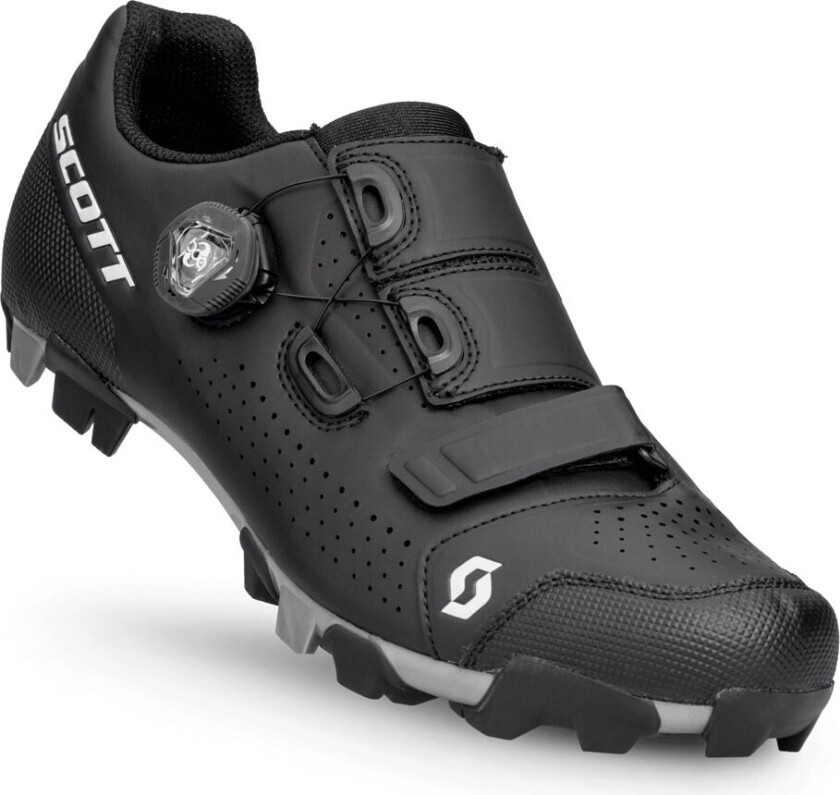 Scott Team Boa MTB Sykkelsko Matt Sort/Hvit