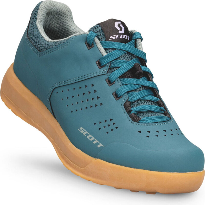 Scott SHR-Alp MTB Sykkelsko Til Kvinner Flat Petrol/Mint