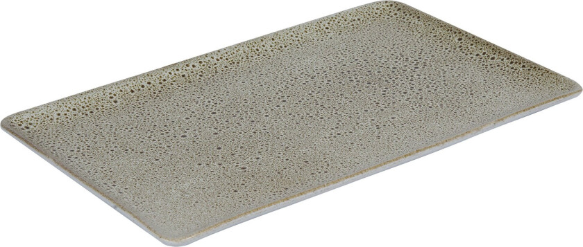 RAW rektangulær tallerken, 31,5 x 20 cm, sandy beige