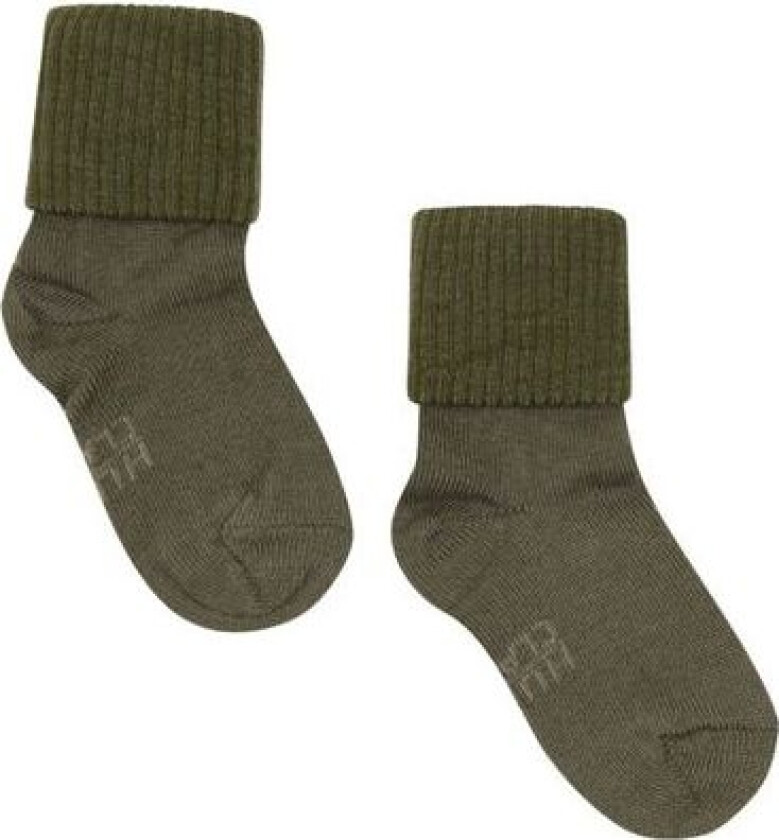 - Sokker Ull og Bambus Flosi Teal Leaf