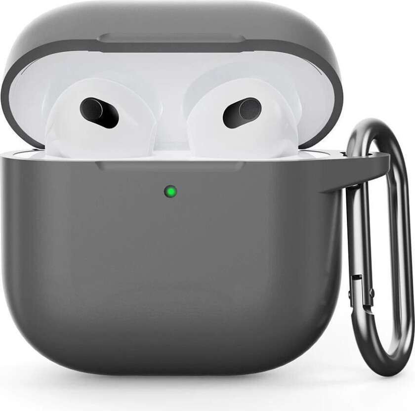 Airpods 4 Silikon Deksel - Grå
