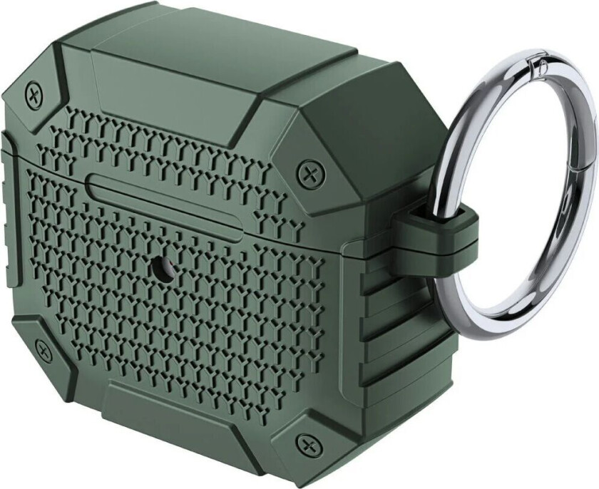 Airpods 4 Støtsikkert Militært Sikkerhetsdeksel - Grønn