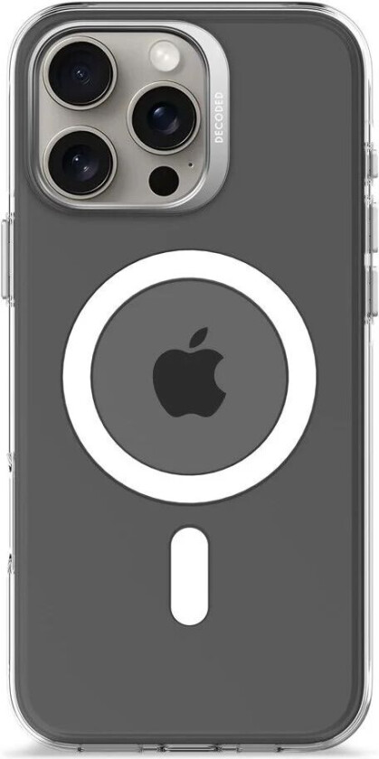 iPhone 16 Pro Max Clear Case - 100% Resirkulert Plast - MagSafe-kompatibel - Gjennomsiktig