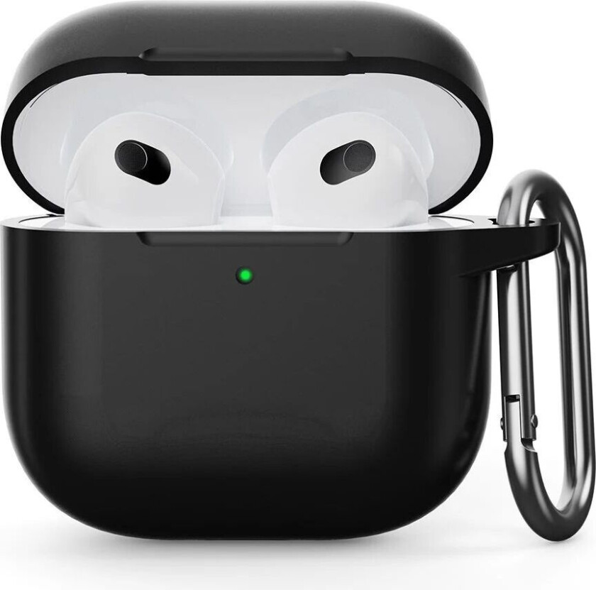 Airpods 4 Silikon Deksel - Svart