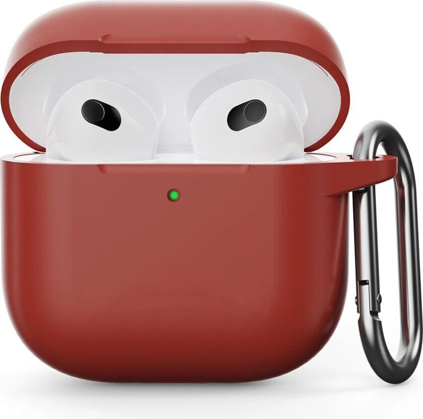 Airpods 4 Silikon Deksel - Rød