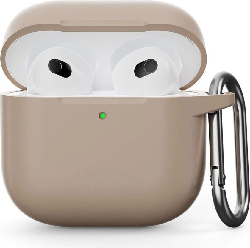 Airpods 4 Silikon Deksel - Beige