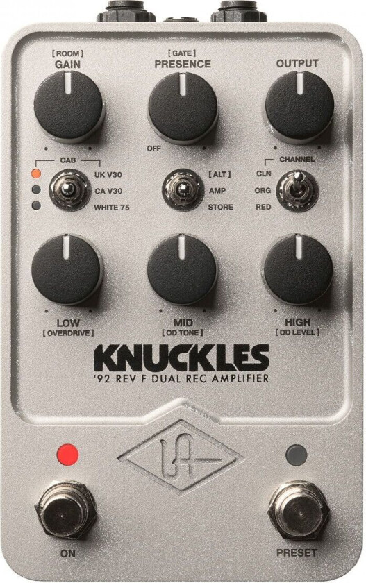 Knuckles 92 Rev F Dual Rec Amplifier Pedal