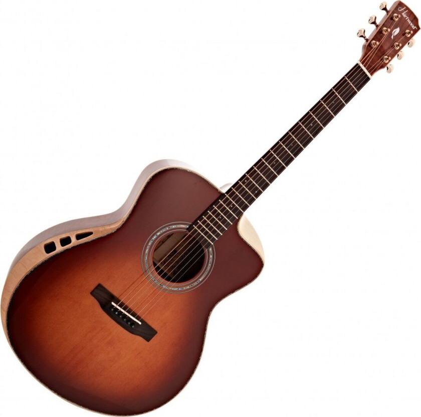Sonata Grand Auditorium Acoustic Guitar RW Charcoal Stain