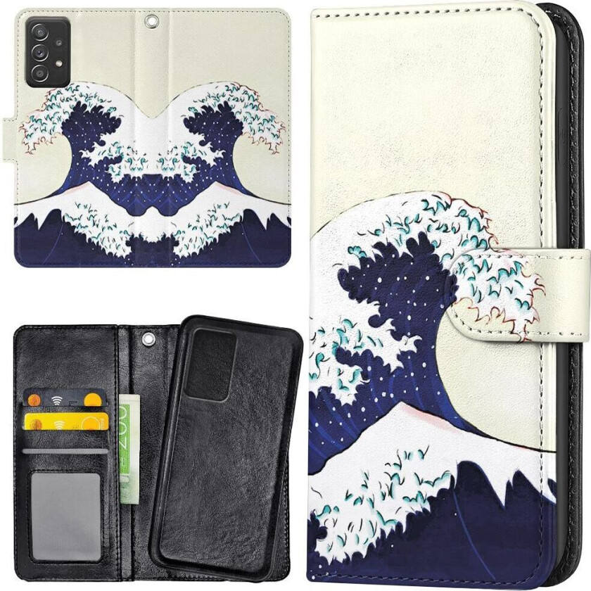 Samsung Galaxy A53 5G - Lommebok Deksel Flodbølge