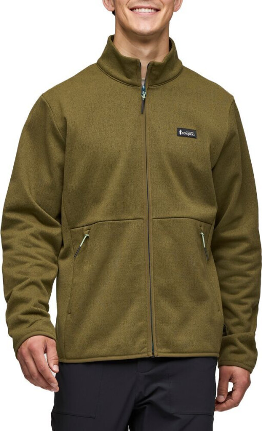 Men's Envo Fleece Full-Zip Jacket Heather Live Oak M